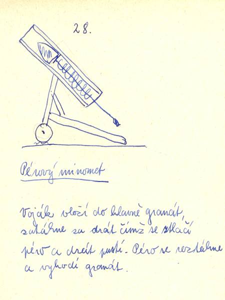 p�rov� minomet