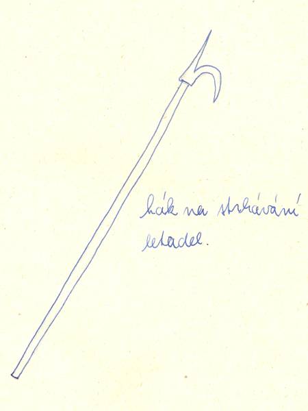 h�k na strh�v�n� letadel
